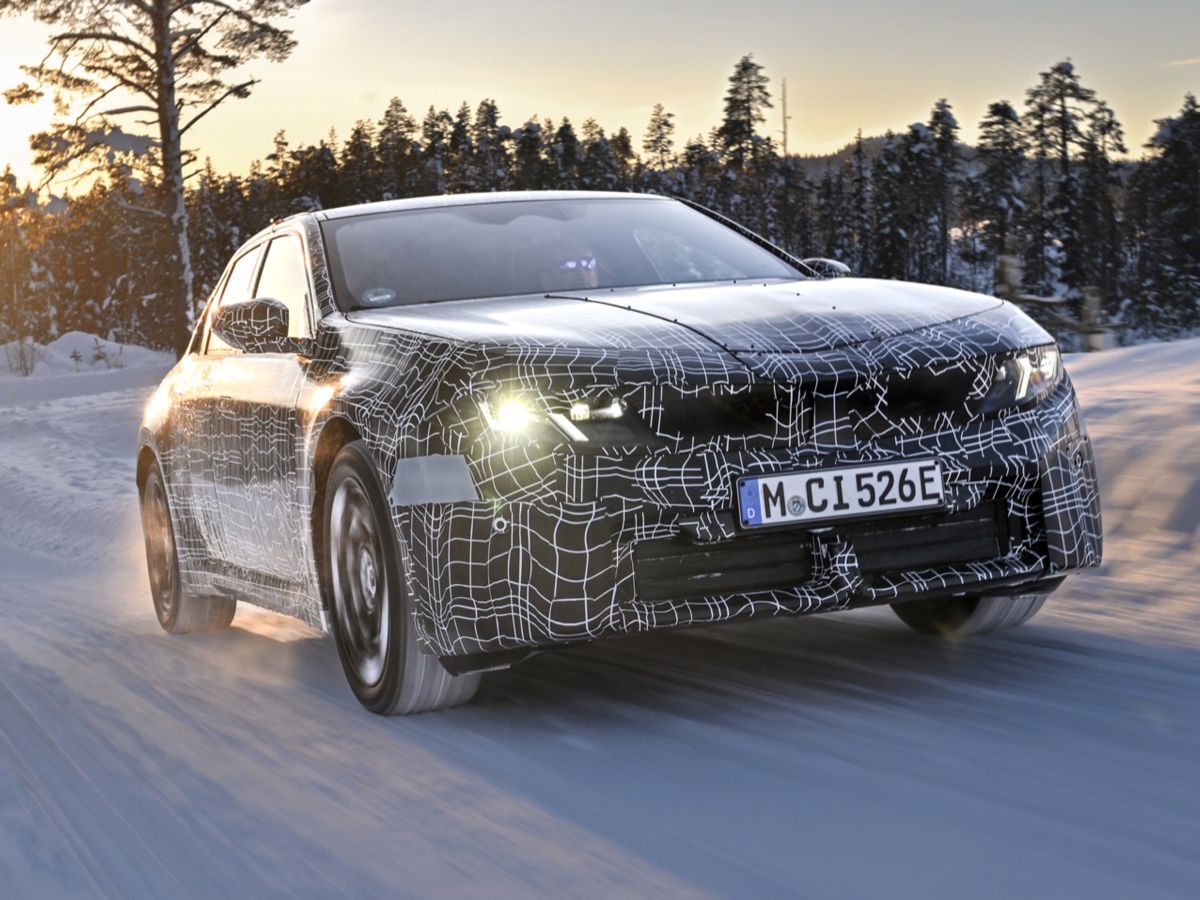 BMW i3 test Arjeplog