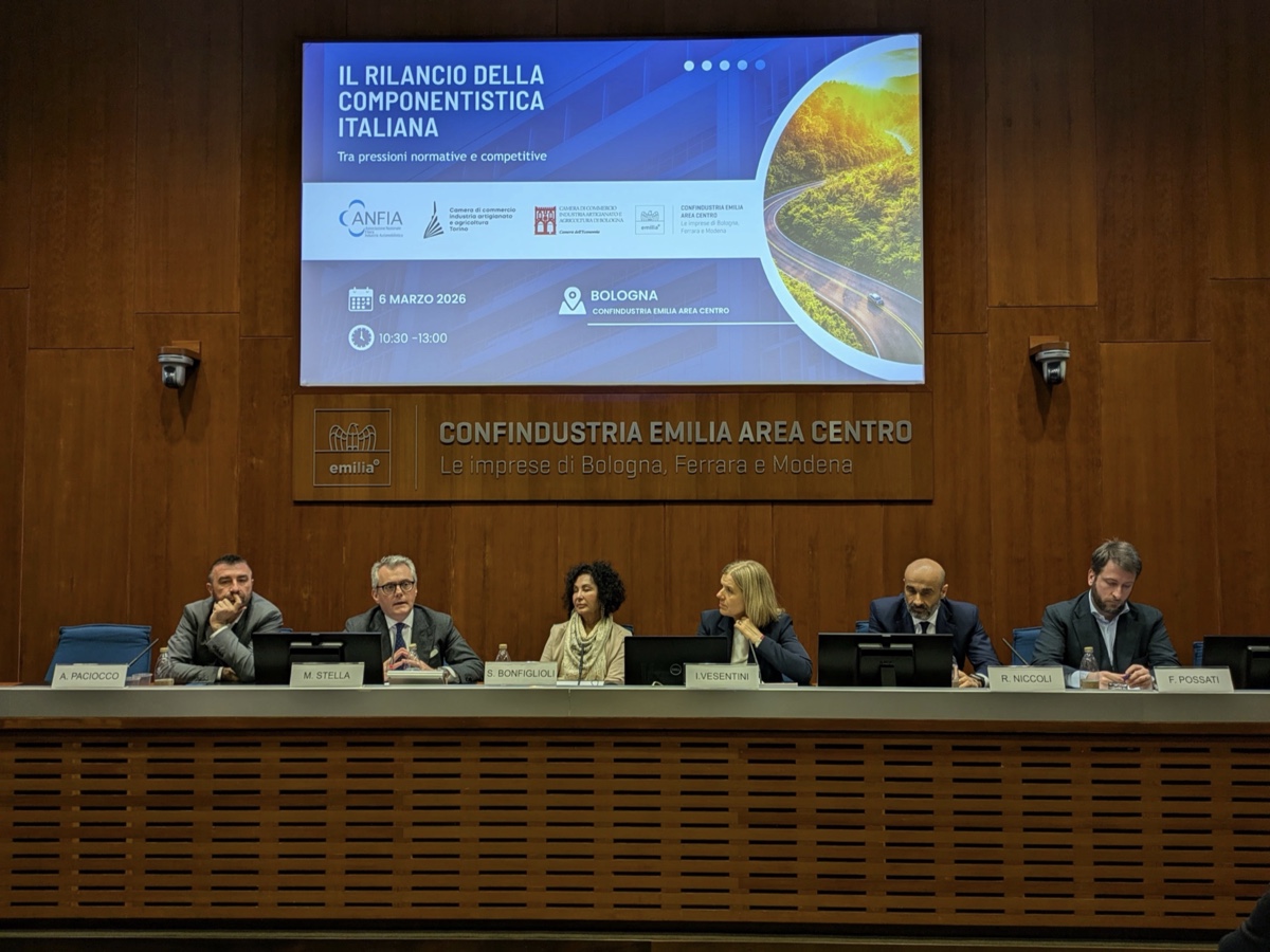 Anfia roadshow Osservatorio componentistica Bologna