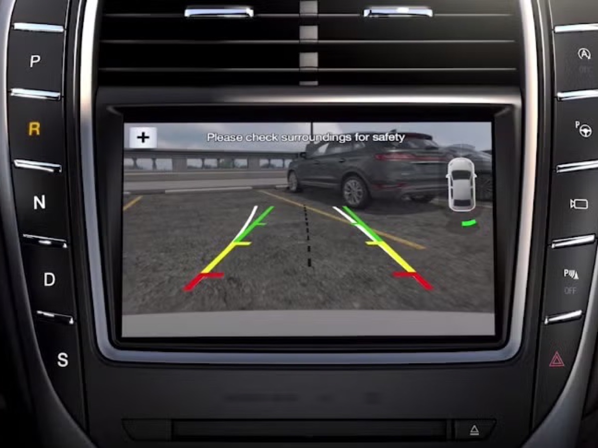 Ford rearview camera