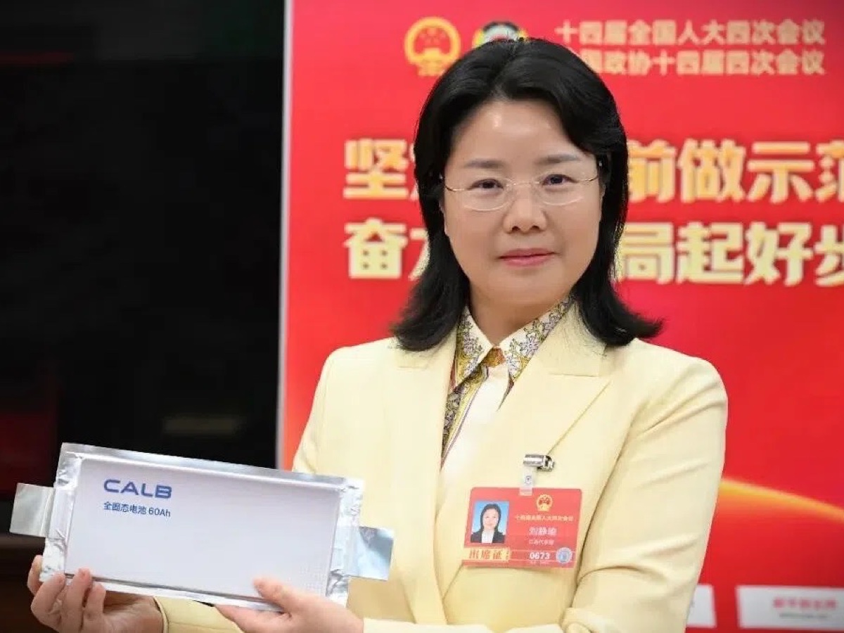 CALB prototipo batteria stato solido 60 Ah