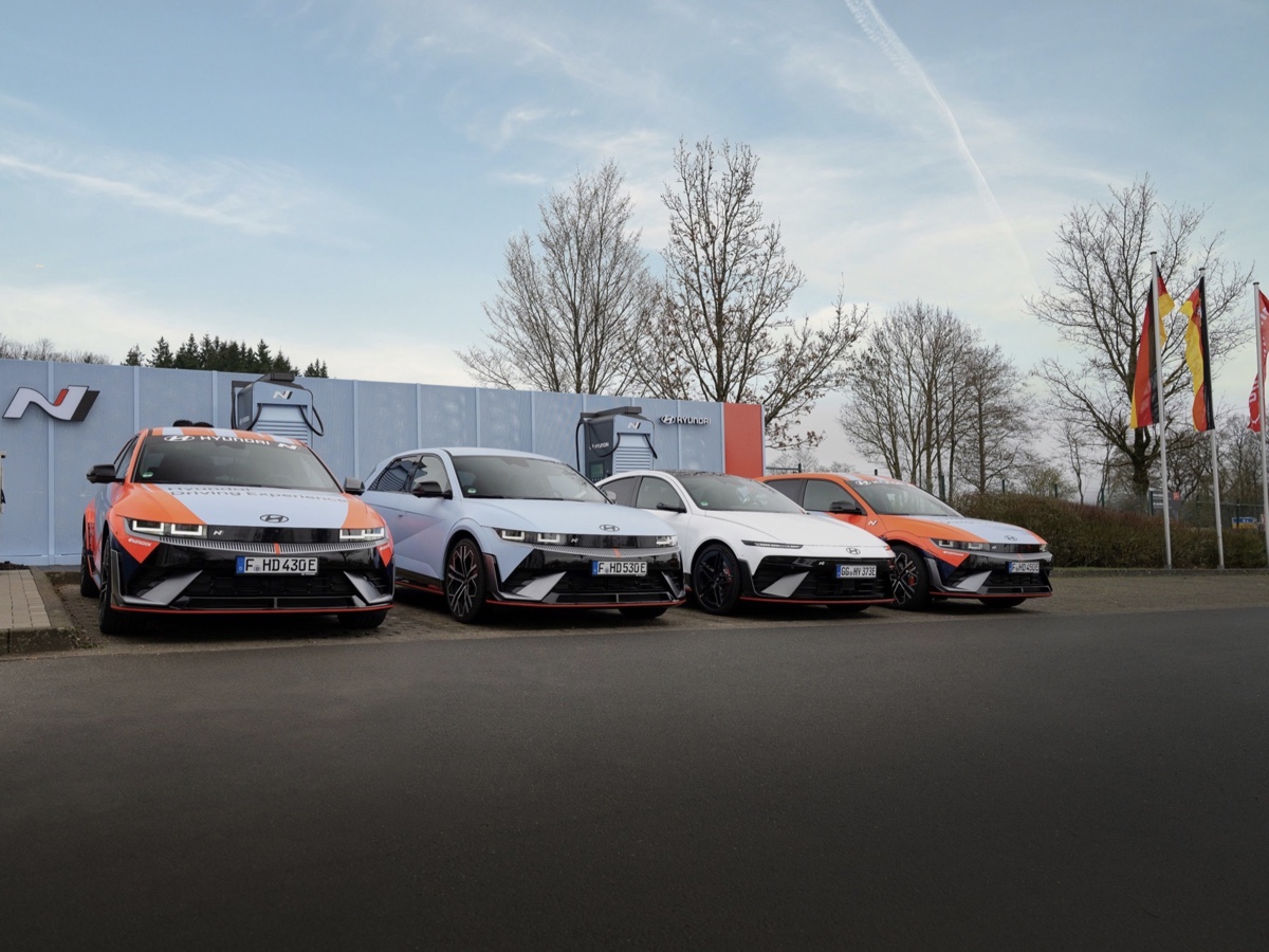 Hyundai stazioni ricarica N Hyper Chargers Nürburgring