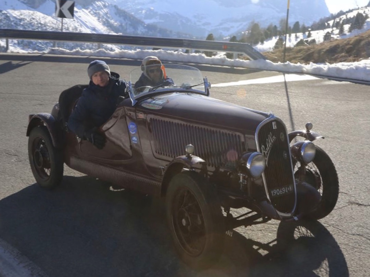 WinteRace Cortina 2026  Battagliola-Piona Fiat 508 S 1935 