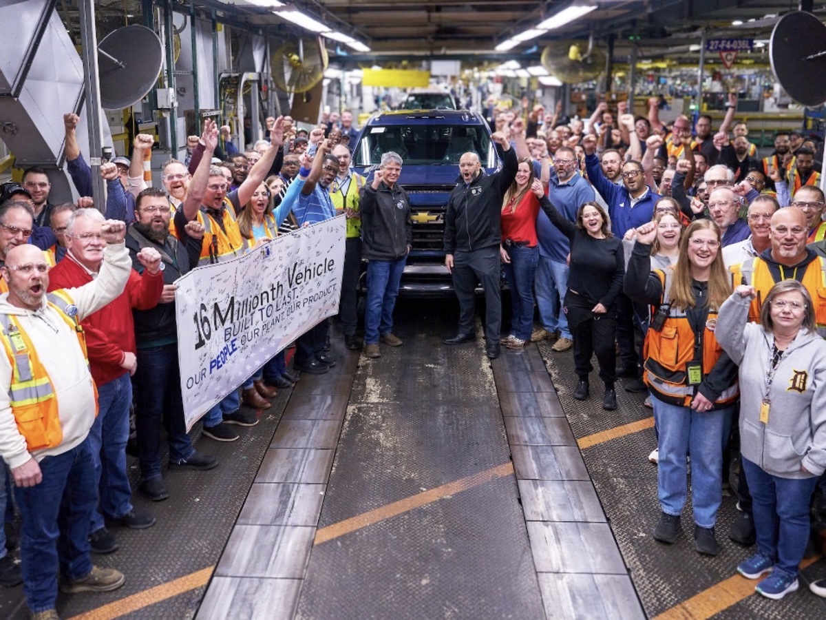 General Motors 16 milioni veicoli prodotti Flint