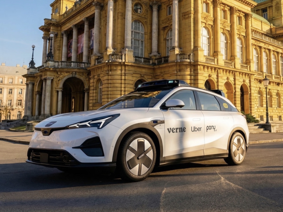 Uber-Pony.ai-Verne robotaxi Croazia