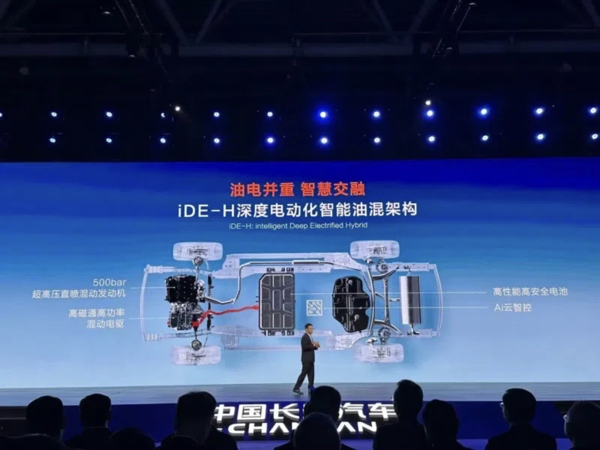 Changan motore ibrido BlueCore Super Engine