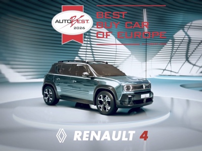 La Renault 4 è "Best Buy Car of Europe" 2026