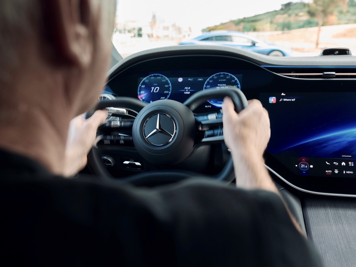 Mercedes-Benz EQS 580 4MATIC Steer-by-Wire