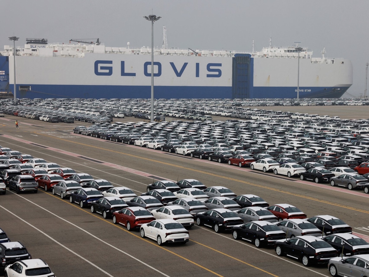 Hyundai Glovis porto Tacoma