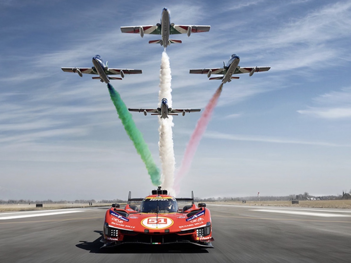 Ferrari 499P Frecce Tricolori