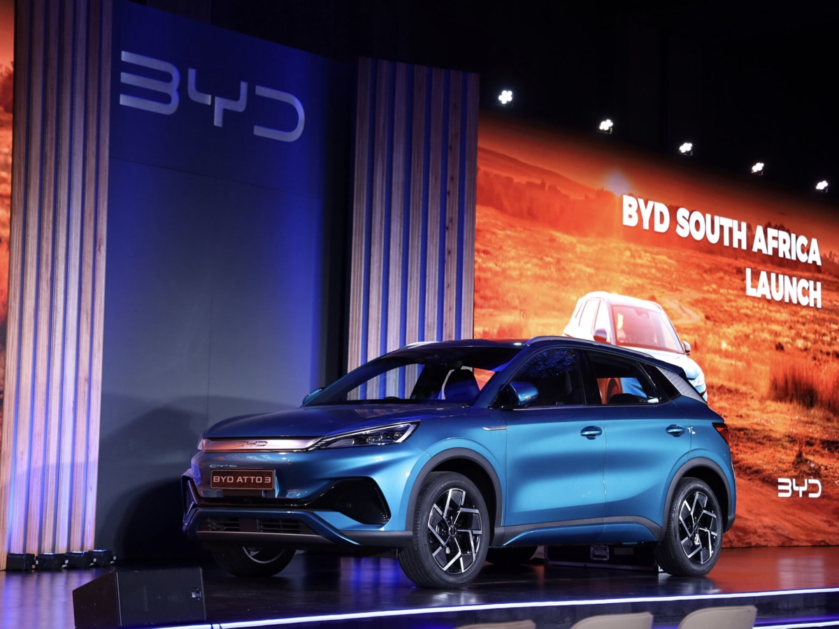 BYD Atto 3 lancio Sudafrica