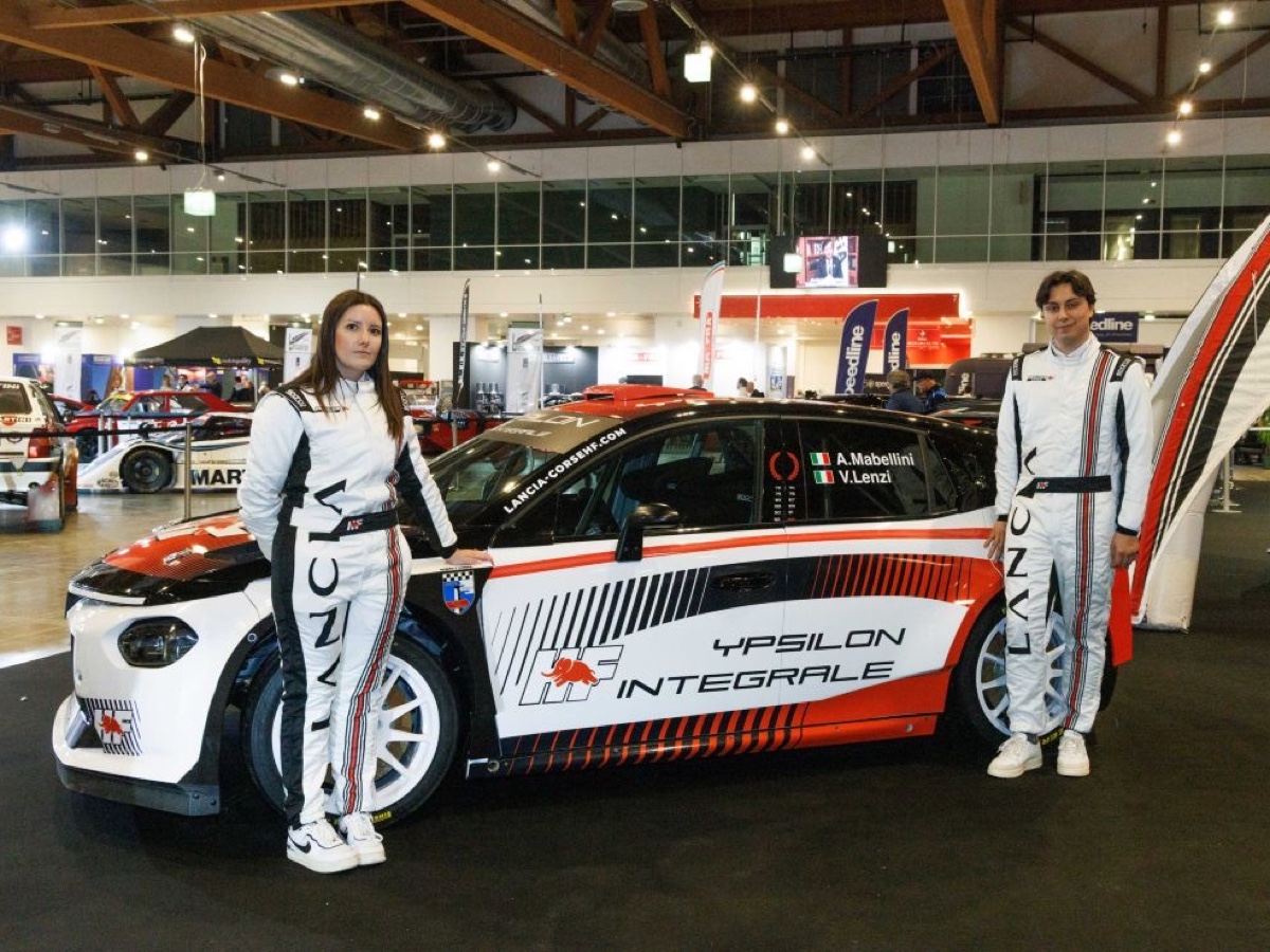 Lancia Corse FIA ERC Ypsilon Rally2 HF Integrale