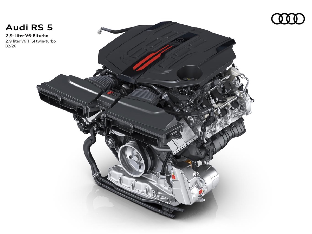Audi RS5 V6 2.9 biturbo plug-in 