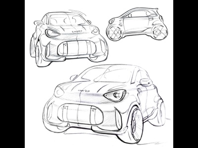 smart Concept #2, prima anticipazione della nuova ForTwo EV