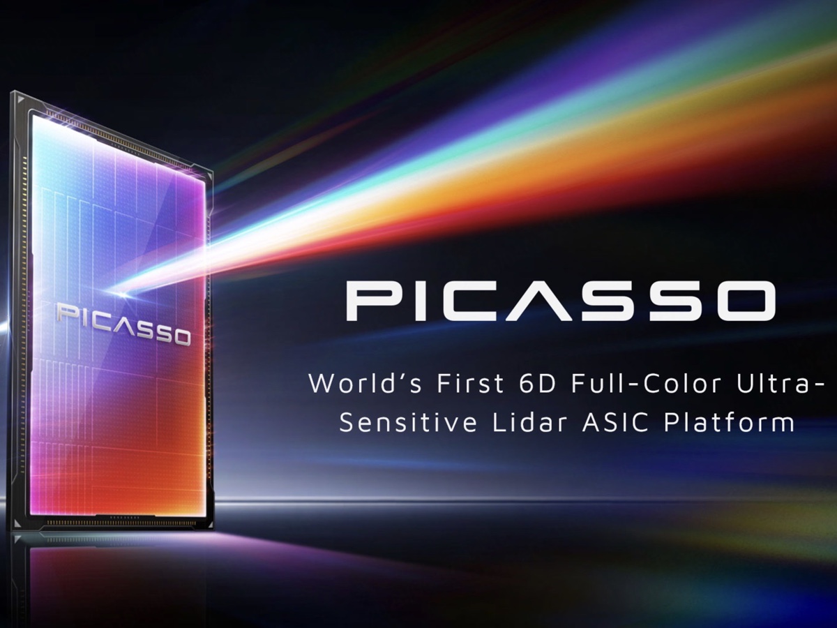 Hesai Picasso Spad-SoC 6D full-colour LiDAR