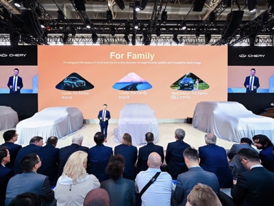 Chery lancia la brand proposition globale "For Family"
