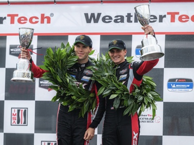 Prima vittoria del 2026 nell'IMSA a Laguna Seca per Lamborghini