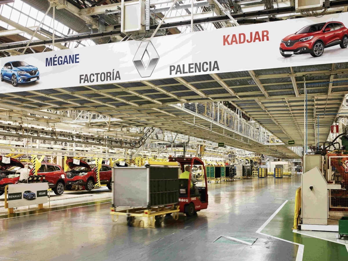 Renault produzione Palencia, Spagna
