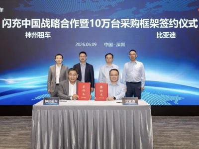 BYD fornirà 100.000 NEV a Car Inc. per il noleggio in Cina