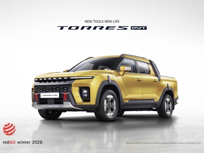 Red Dot Award: Product Design per KGM Torres EVT