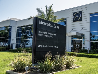 Mercedes chiude Long Beach e riorganizza la R&S negli USA