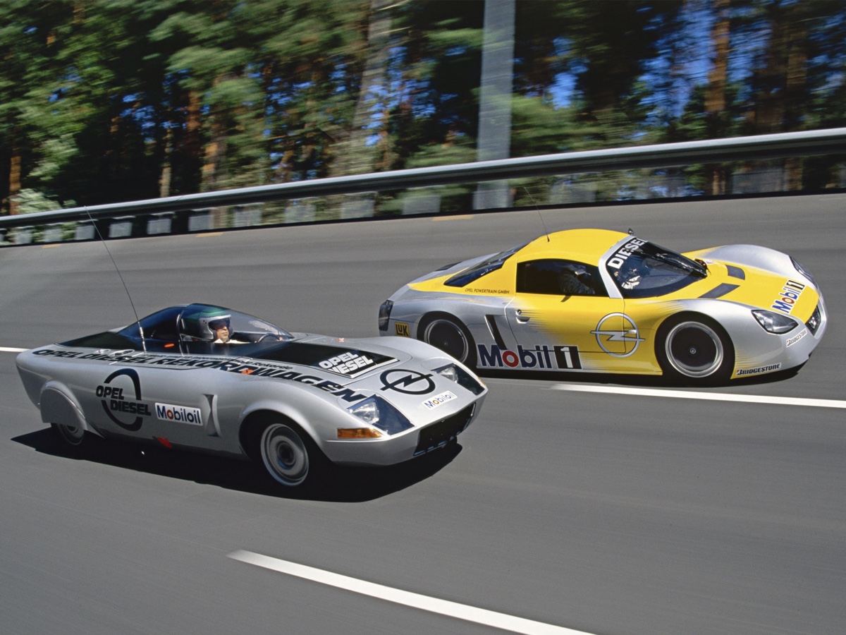 Opel Diesel GT & Eco Speedster Dudenhofen
