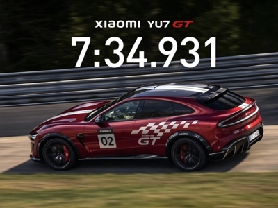 Nuovo record per lo Xiaomi YU7 GT: è il SUV più veloce al Nürburgring