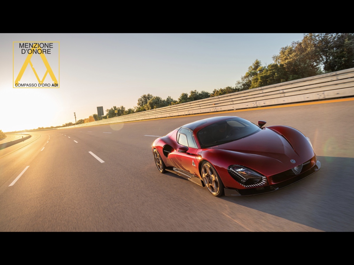 Alfa Romeo 33 Stradale Menzione d'Onore Premio Compasso d'Oro ADI