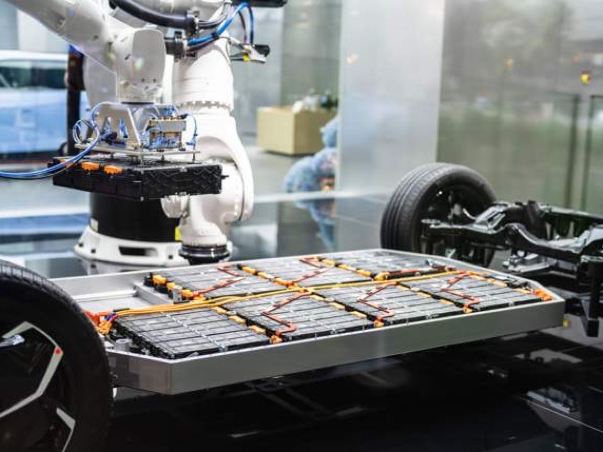 Produzione batterie EV