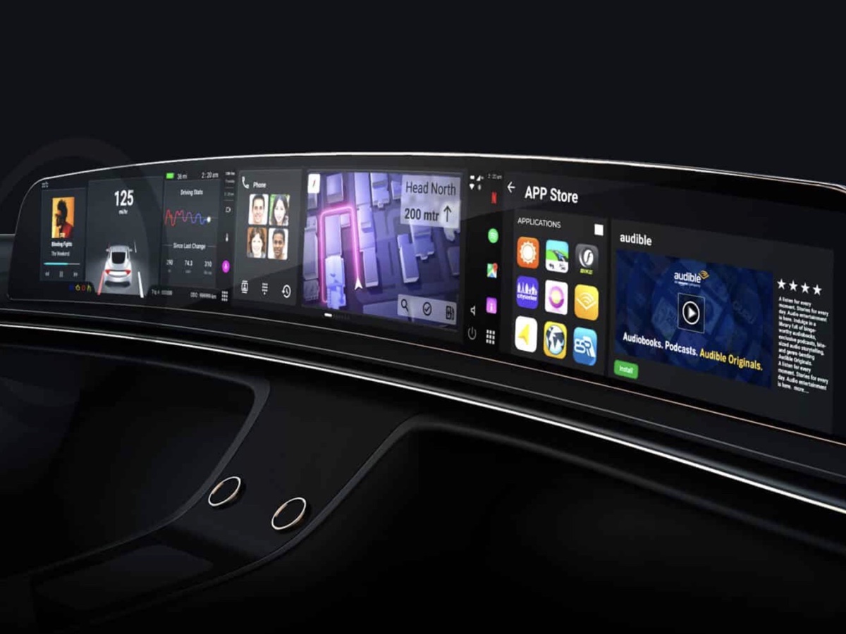 Visteon LCD instrument cluster