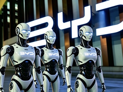 BYD sviluppa robot umanoidi che venderà nei concessionari auto