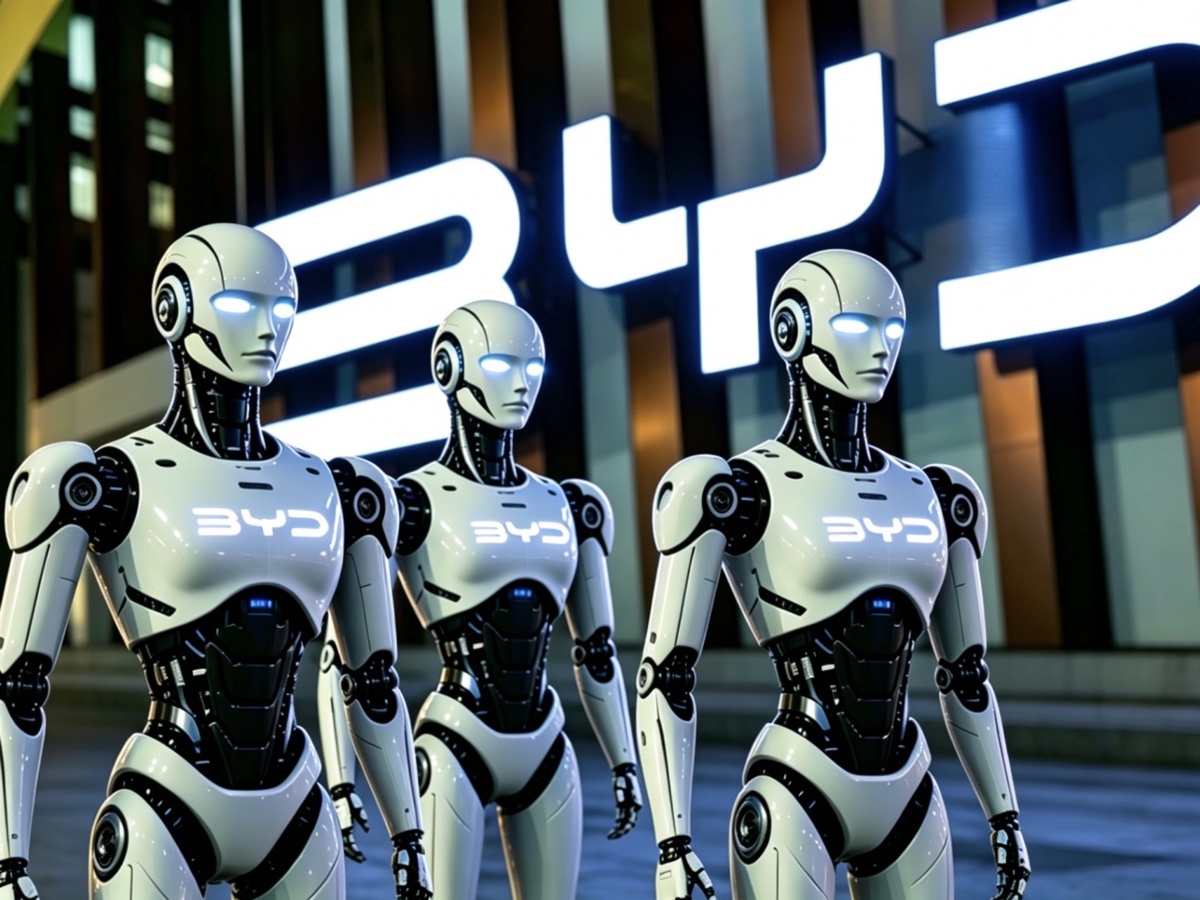 BYD robot umanoidi
