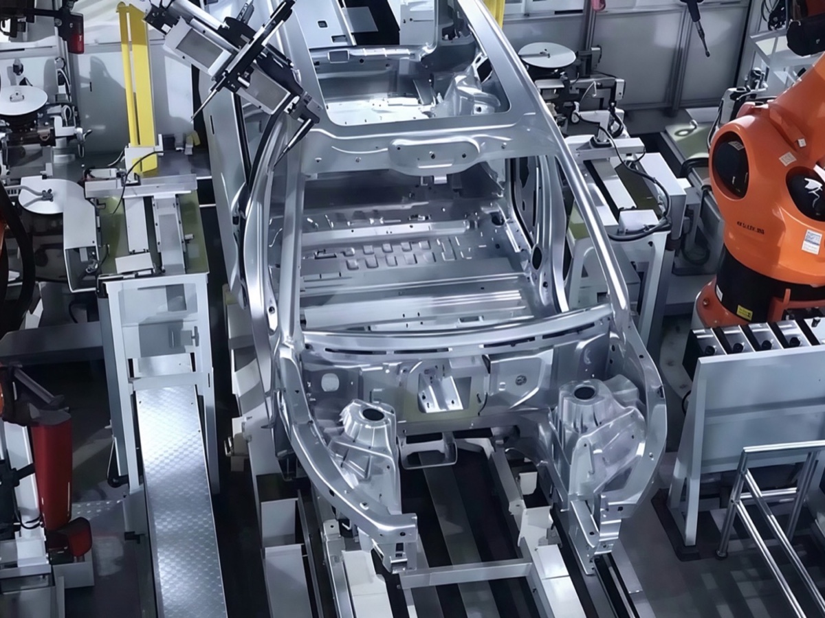 Cina produzione auto automatizzata