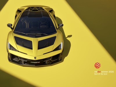Red Dot: Best of the Best 2026 alla Lamborghini Fenomeno