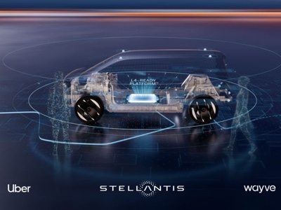 Stellantis con Wayve e Uber per i servizi robotaxi globali