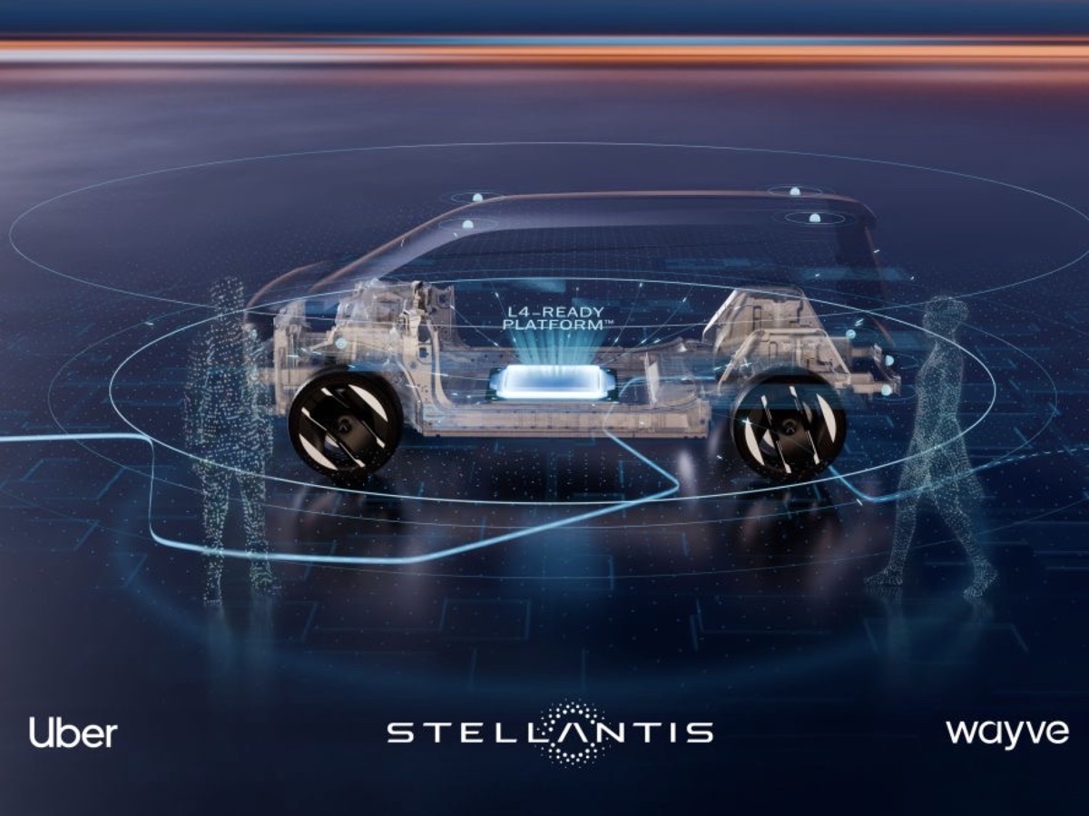 Stellantis Wayve e Uber robotaxi