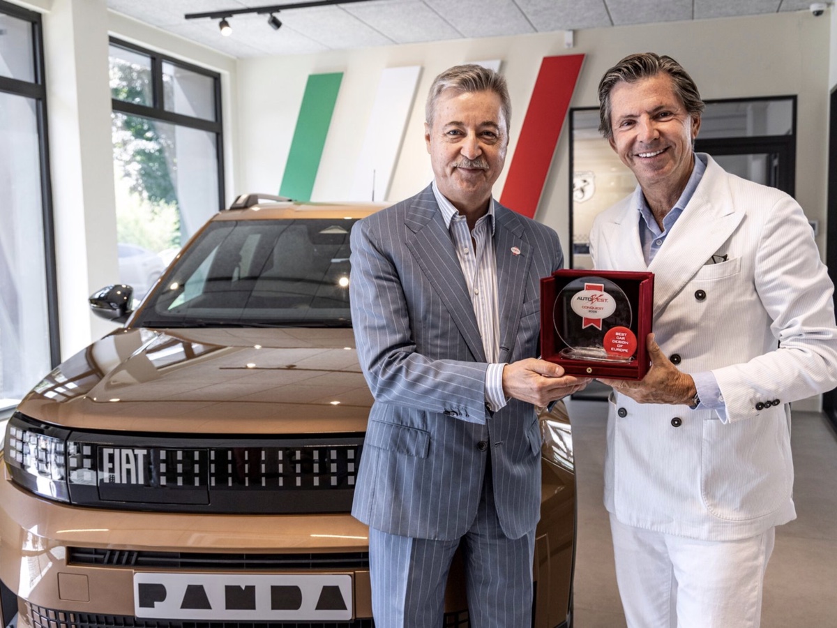 Fiat Grande Panda premio Autobest "Best Car Design of Europe 2026"