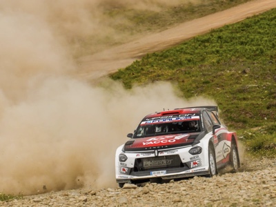 Quattro Lancia Ypsilon Rally2 HF Integrale all'Acropolis Rally Greece