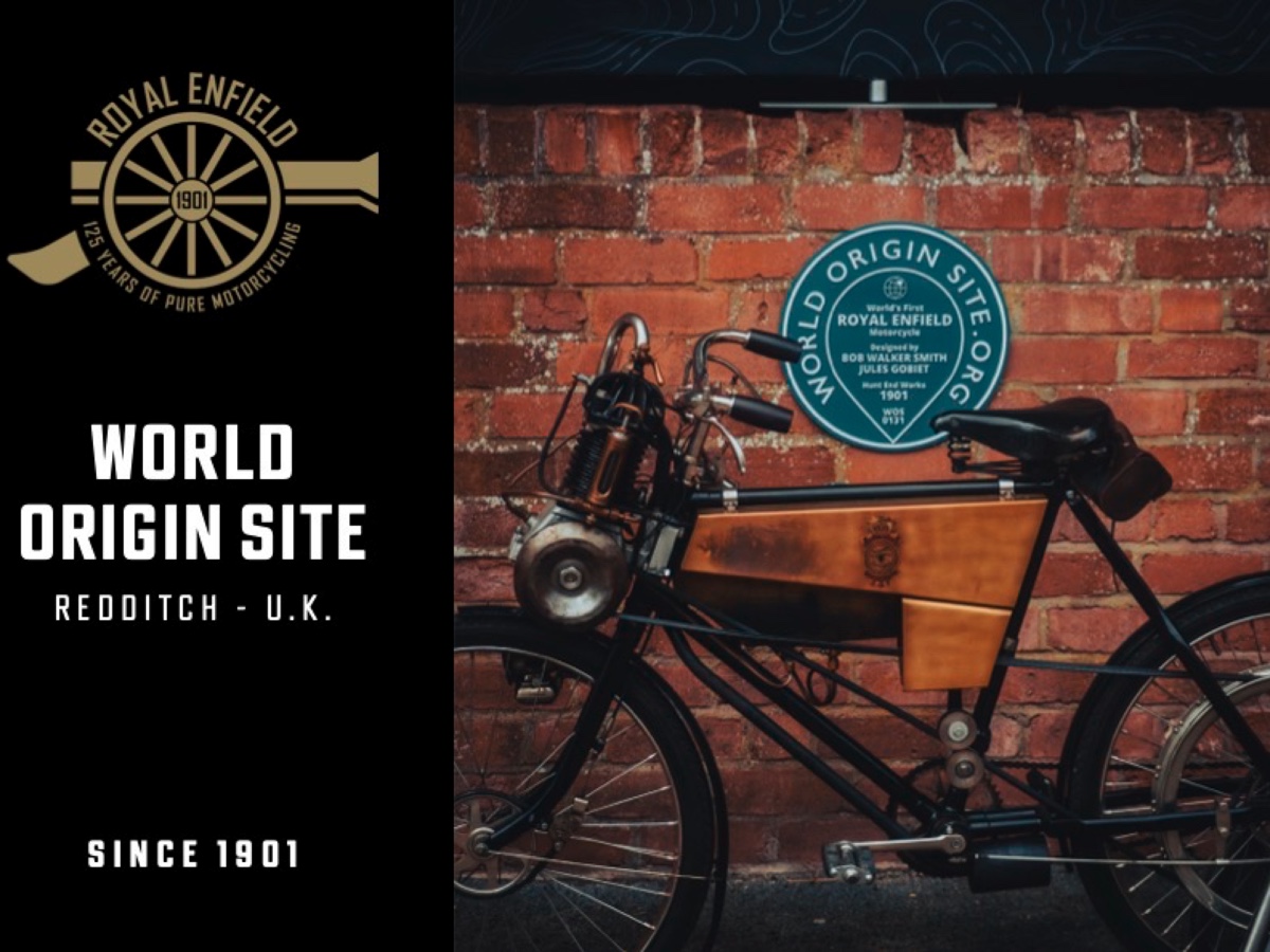 Royal Enfield "World Origin Site"