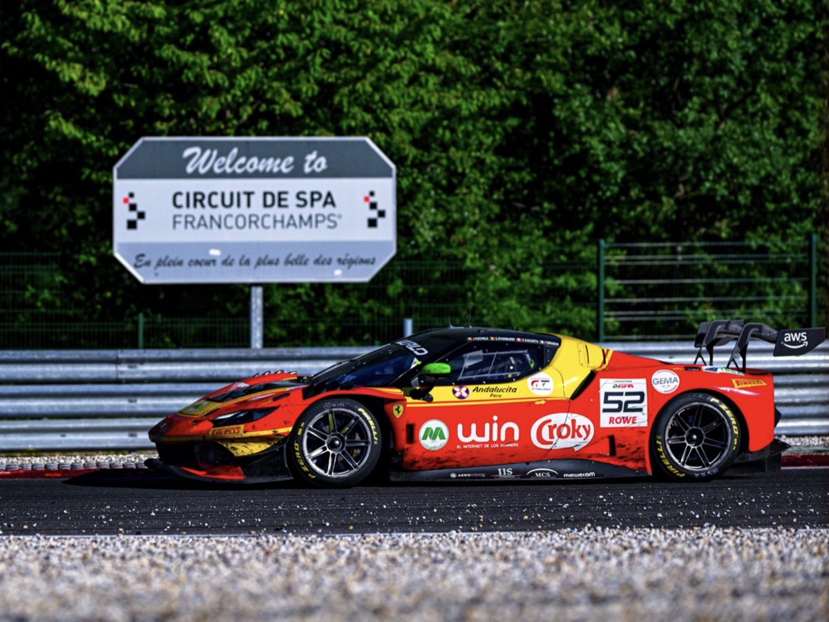 Ferrari 296 GT3 Evo #52 24 Ore Spa