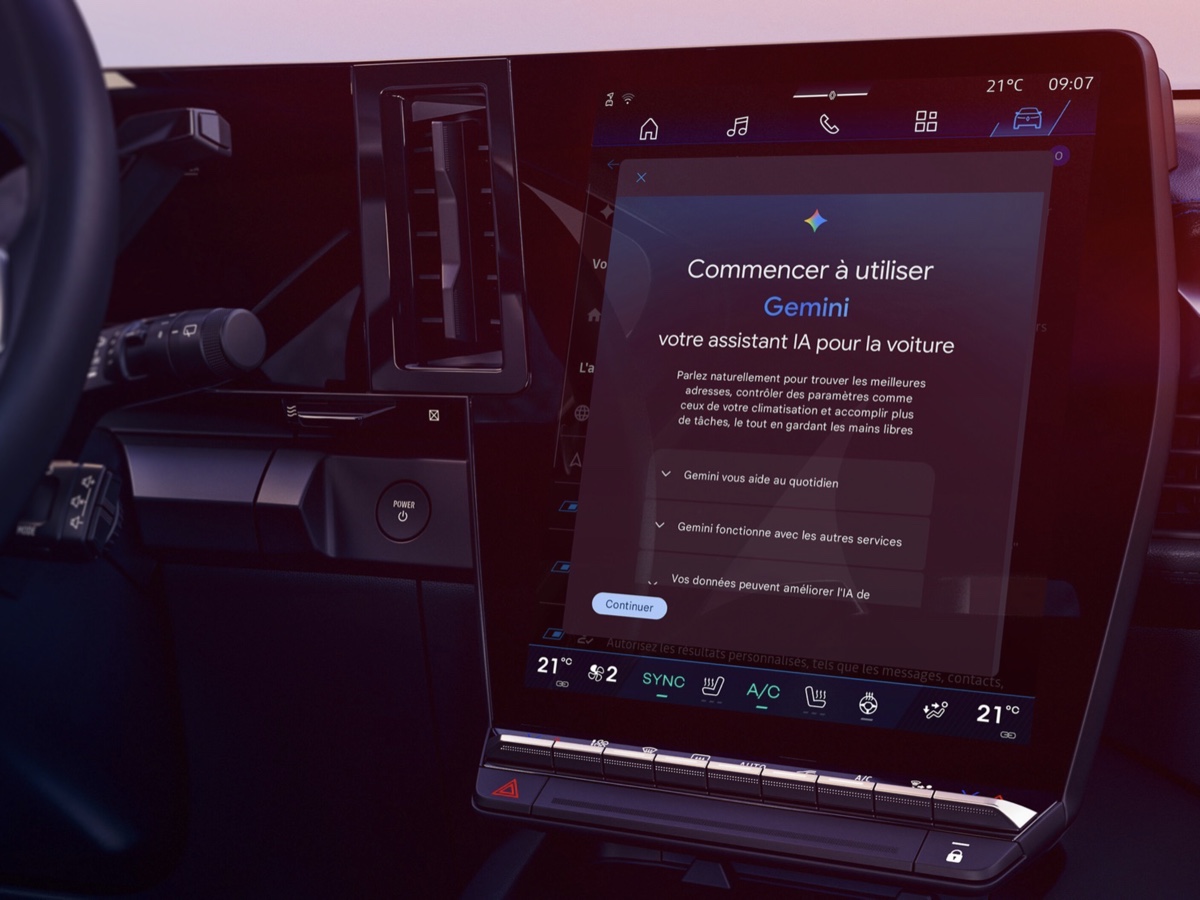 Renault IA Gemini openR link