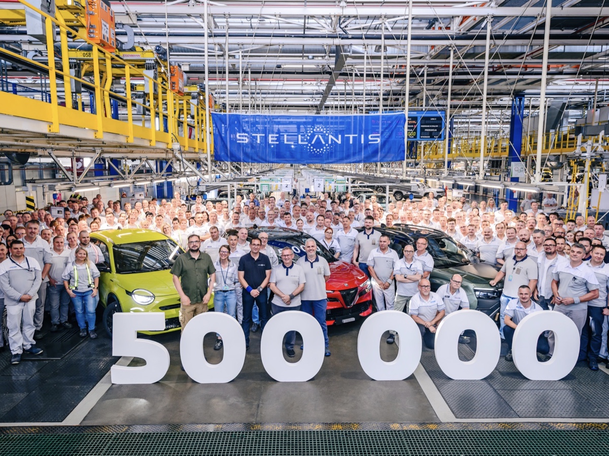 Stellantis produzione 500.000 B-SUV Tychy