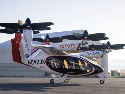 Toyota in jv con Joby Aviation per la produzione di eVTOL