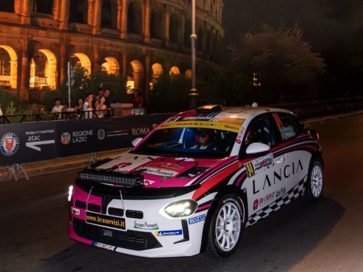 Lancia Ypsilon Rally HF Rally di Roma Capitale