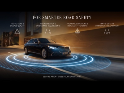 I dati delle Mercedes-Benz connesse per riparare le strade in Europa