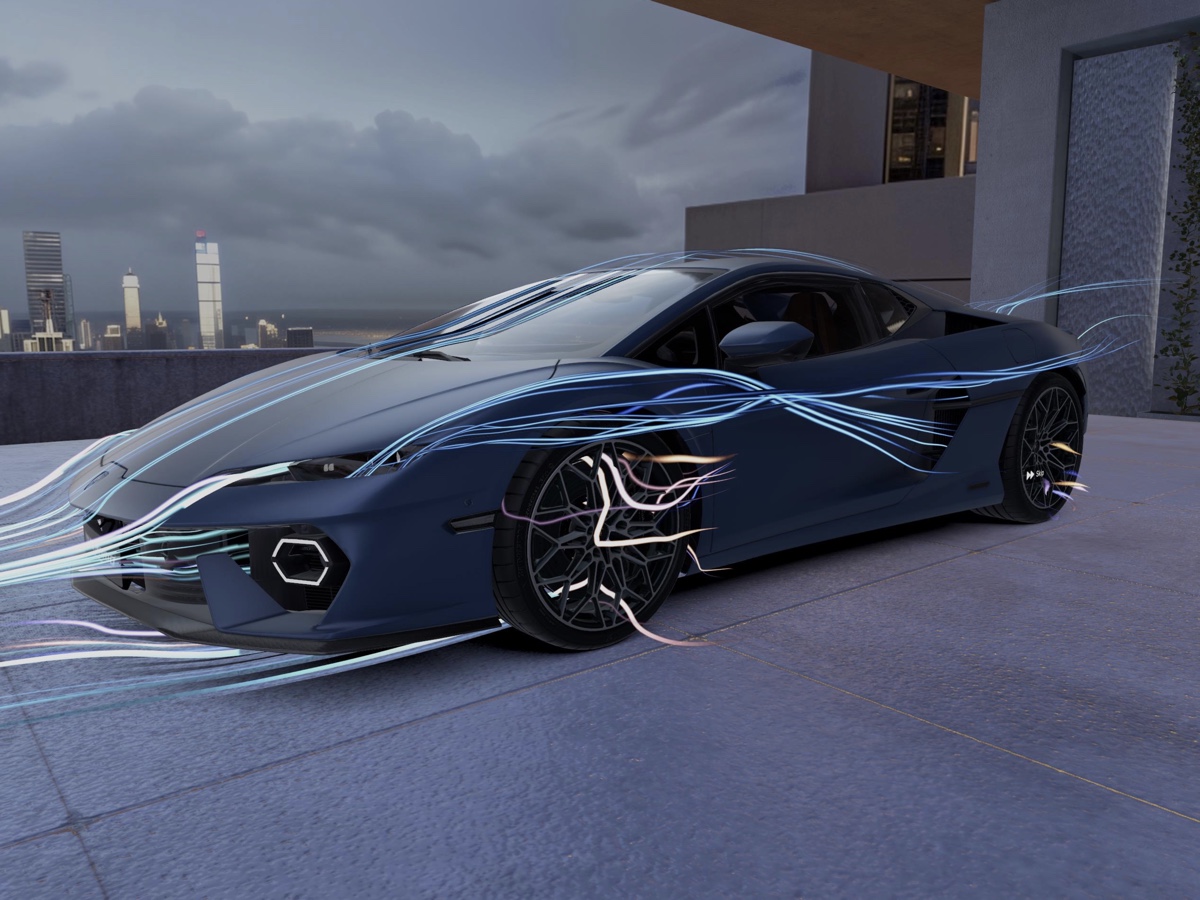 Lamborghini Temerario Apple Vision Pro