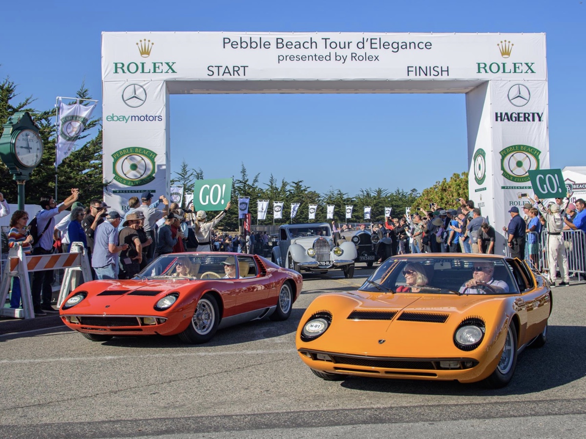 Lamborghini Miura Pebble Beach