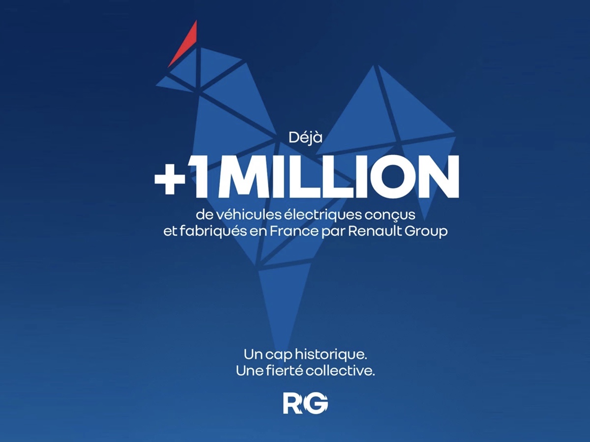 Renault produzione 1 milione BEV