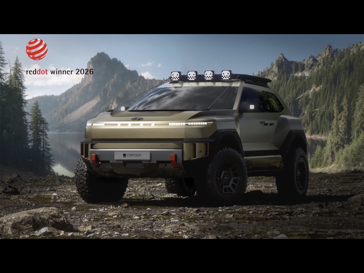 Hyundai Crater Concept Red Dot Award: Design Concept 2026