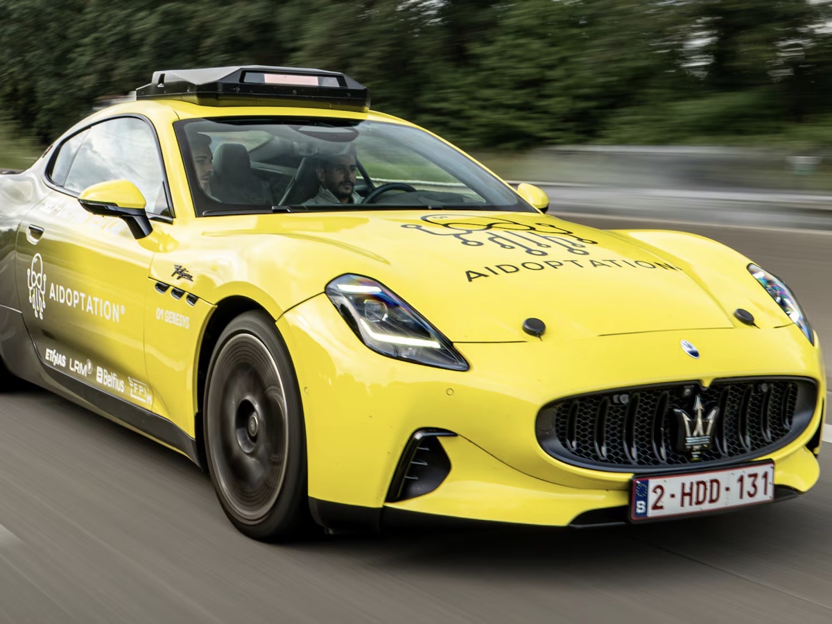 Aidoptation test guida autonoma L4 Maserati GranTurismo Folgore