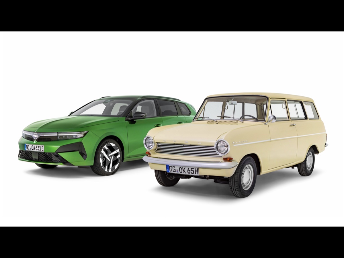 Opel Astra Sports Tourer e Kadett A Caravan